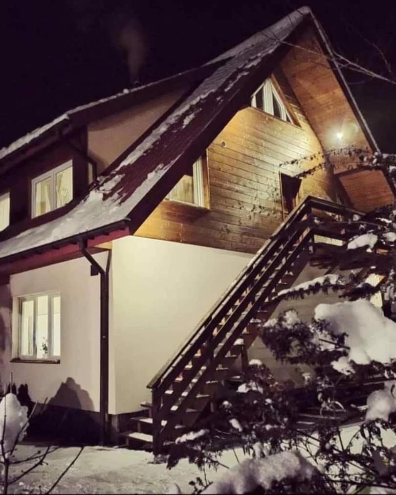 Rodzinny Zakatek "U Gluszkow" Bieszczady Myczkowce Exteriör bild